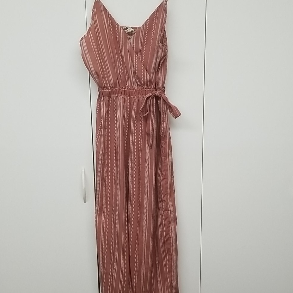 Hint of Blush jumpsuit